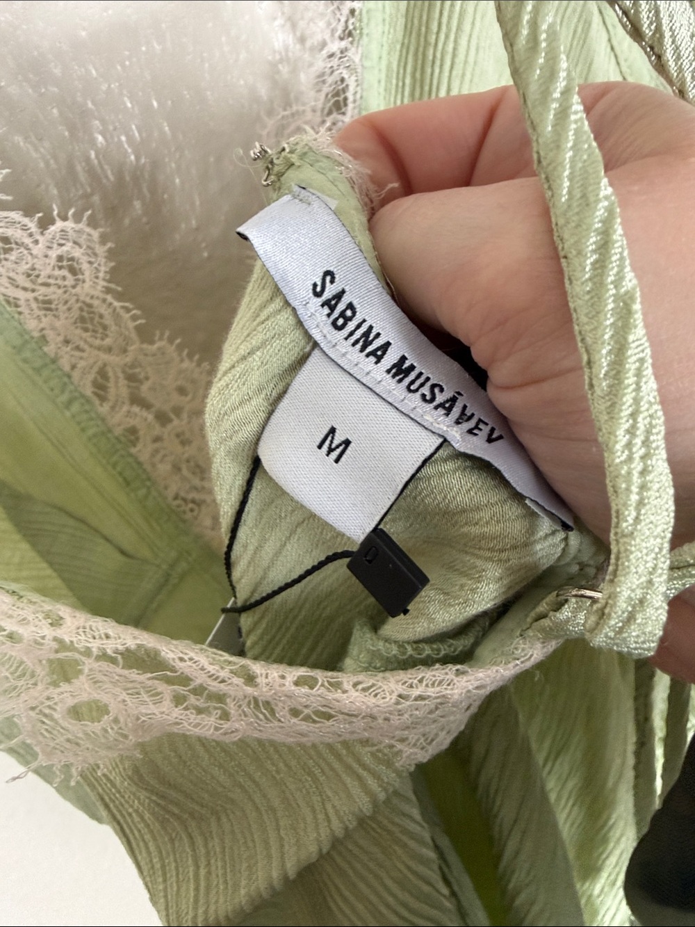 Sabina Musayev Ivy Dress in Aloe Vera - Picture 10 of 12